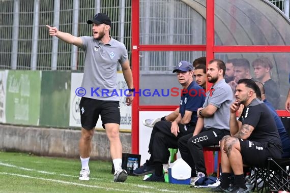 Saison 22/23 Verbandsliga Baden VfB Eppingen vs SV Waldhof Mannheim 2  (© Siegfried Lörz)