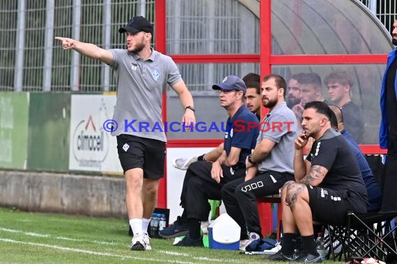 Saison 22/23 Verbandsliga Baden VfB Eppingen vs SV Waldhof Mannheim 2  (© Siegfried Lörz)