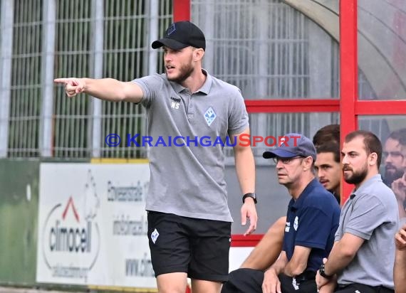 Saison 22/23 Verbandsliga Baden VfB Eppingen vs SV Waldhof Mannheim 2  (© Siegfried Lörz)