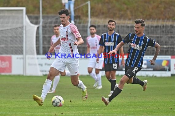 Saison 22/23 Verbandsliga Baden VfB Eppingen vs SV Waldhof Mannheim 2  (© Siegfried Lörz)