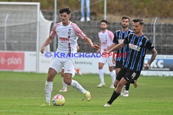 Saison 22/23 Verbandsliga Baden VfB Eppingen vs SV Waldhof Mannheim 2  (© Siegfried Lörz)