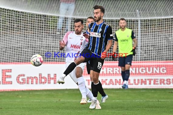 Saison 22/23 Verbandsliga Baden VfB Eppingen vs SV Waldhof Mannheim 2  (© Siegfried Lörz)