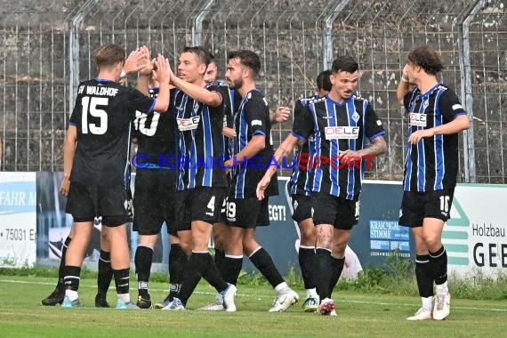 Saison 22/23 Verbandsliga Baden VfB Eppingen vs SV Waldhof Mannheim 2  (© Siegfried Lörz)