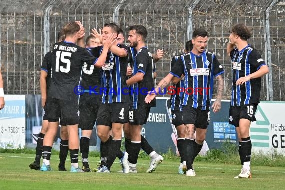 Saison 22/23 Verbandsliga Baden VfB Eppingen vs SV Waldhof Mannheim 2  (© Siegfried Lörz)