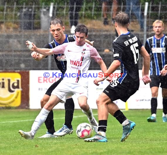 Saison 22/23 Verbandsliga Baden VfB Eppingen vs SV Waldhof Mannheim 2  (© Siegfried Lörz)