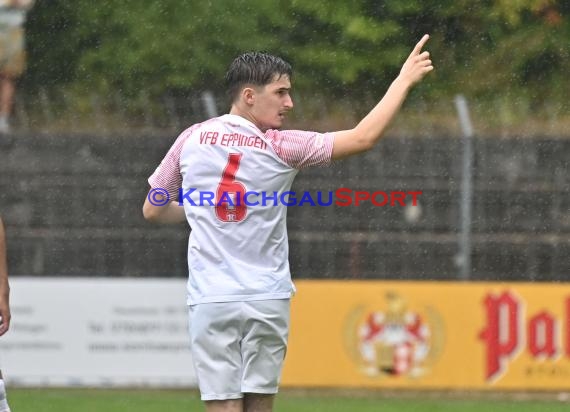 Saison 22/23 Verbandsliga Baden VfB Eppingen vs SV Waldhof Mannheim 2  (© Siegfried Lörz)