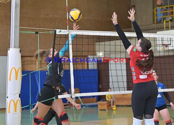 2022/23 Volleyball Damen 3. Liga Süd SV Sinsheim vs VC Offenburg Saison Opening (© Siegfried Lörz)