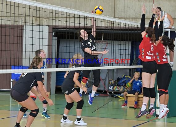 2022/23 Volleyball Damen 3. Liga Süd SV Sinsheim vs VC Offenburg Saison Opening (© Siegfried Lörz)