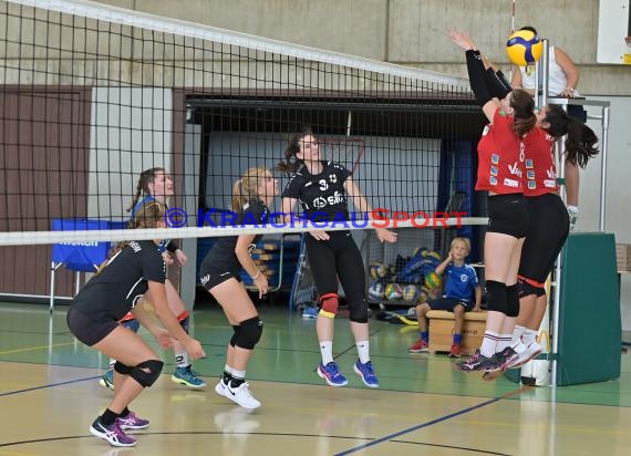 2022/23 Volleyball Damen 3. Liga Süd SV Sinsheim vs VC Offenburg Saison Opening (© Siegfried Lörz)