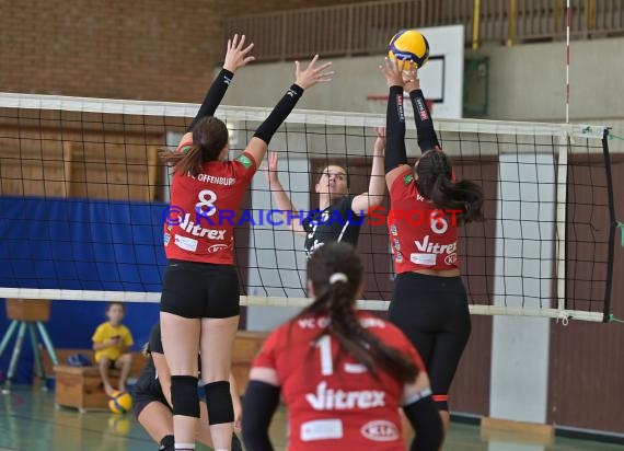 2022/23 Volleyball Damen 3. Liga Süd SV Sinsheim vs VC Offenburg Saison Opening (© Siegfried Lörz)