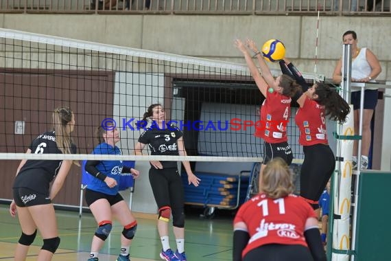 2022/23 Volleyball Damen 3. Liga Süd SV Sinsheim vs VC Offenburg Saison Opening (© Siegfried Lörz)