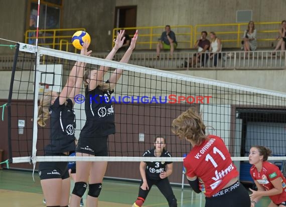 2022/23 Volleyball Damen 3. Liga Süd SV Sinsheim vs VC Offenburg Saison Opening (© Siegfried Lörz)