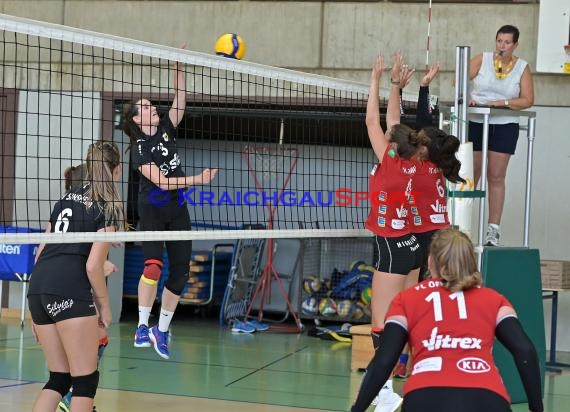 2022/23 Volleyball Damen 3. Liga Süd SV Sinsheim vs VC Offenburg Saison Opening (© Siegfried Lörz)