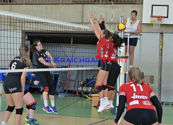 2022/23 Volleyball Damen 3. Liga Süd SV Sinsheim vs VC Offenburg Saison Opening (© Siegfried Lörz)