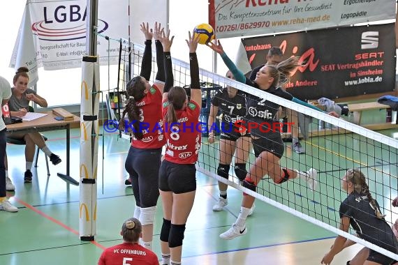 2022/23 Volleyball Damen 3. Liga Süd SV Sinsheim vs VC Offenburg Saison Opening (© Siegfried Lörz)