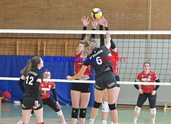 2022/23 Volleyball Damen 3. Liga Süd SV Sinsheim vs VC Offenburg Saison Opening (© Siegfried Lörz)