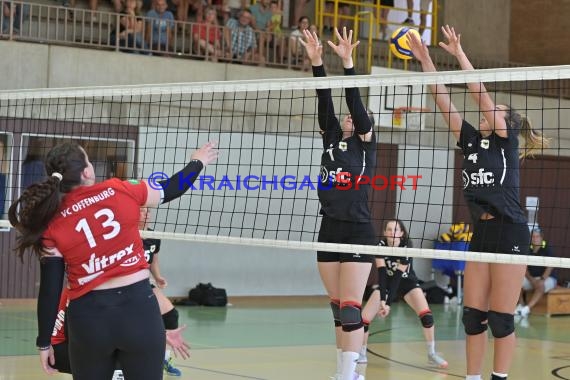 2022/23 Volleyball Damen 3. Liga Süd SV Sinsheim vs VC Offenburg Saison Opening (© Siegfried Lörz)