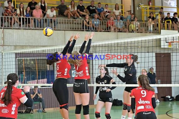 2022/23 Volleyball Damen 3. Liga Süd SV Sinsheim vs VC Offenburg Saison Opening (© Siegfried Lörz)