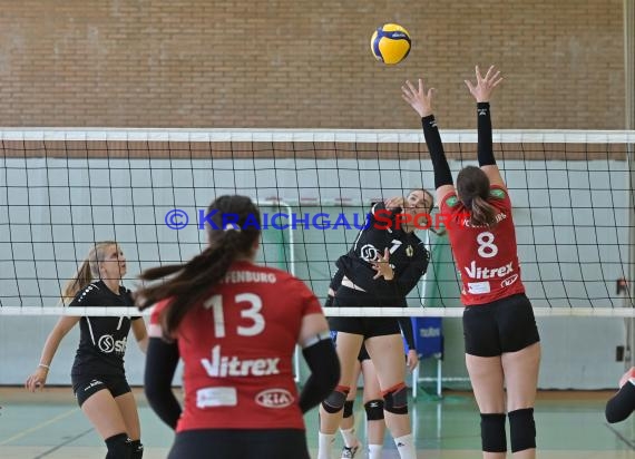 2022/23 Volleyball Damen 3. Liga Süd SV Sinsheim vs VC Offenburg Saison Opening (© Siegfried Lörz)