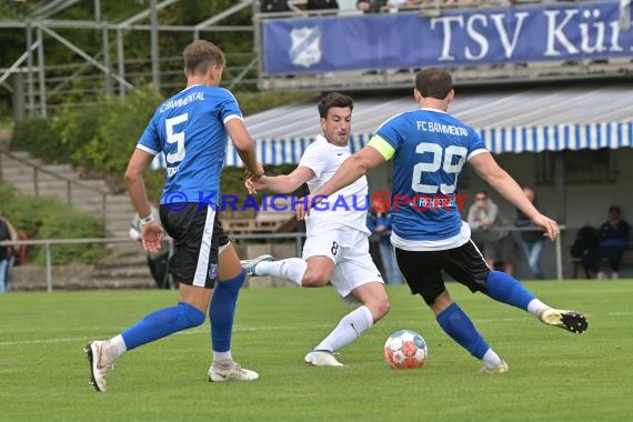 22/23 Landesliga Nordbaden TSV Kürnbach vs FC Bammental (© Siegfried Lörz)