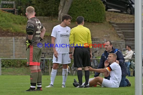 22/23 Landesliga Nordbaden TSV Kürnbach vs FC Bammental (© Siegfried Lörz)