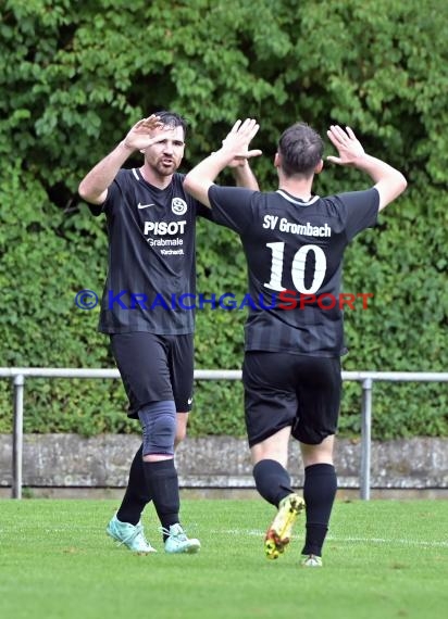 Saison 22/23 Kreisklasse B1 TSV Kürnbach 2 vs SV Grombach (© Siegfried Lörz)