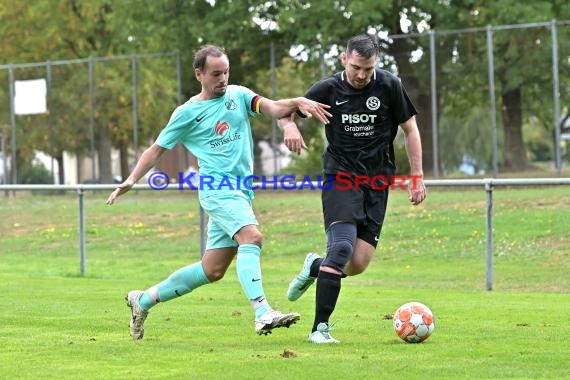 Saison 22/23 Kreisklasse B1 TSV Kürnbach 2 vs SV Grombach (© Siegfried Lörz)