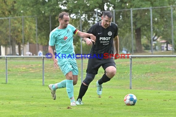 Saison 22/23 Kreisklasse B1 TSV Kürnbach 2 vs SV Grombach (© Siegfried Lörz)