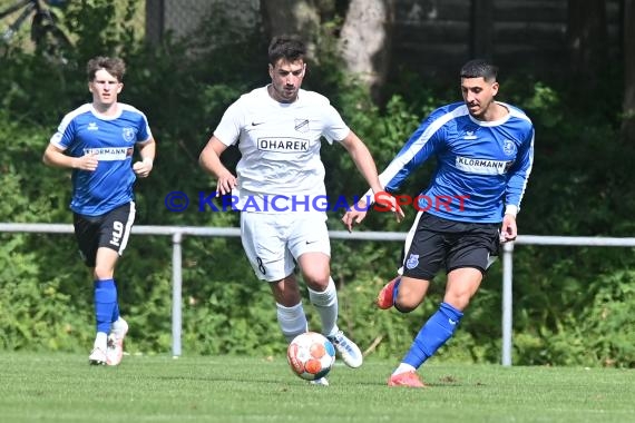 22/23 Landesliga Nordbaden TSV Kürnbach vs FC Bammental (© Siegfried Lörz)