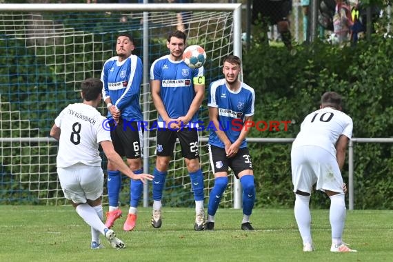 22/23 Landesliga Nordbaden TSV Kürnbach vs FC Bammental (© Siegfried Lörz)