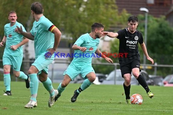 Saison 22/23 Kreisklasse B1 TSV Kürnbach 2 vs SV Grombach (© Siegfried Lörz)