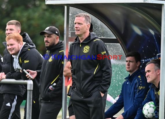 Saison 22/23 Kreisklasse B1 TSV Kürnbach 2 vs SV Grombach (© Siegfried Lörz)