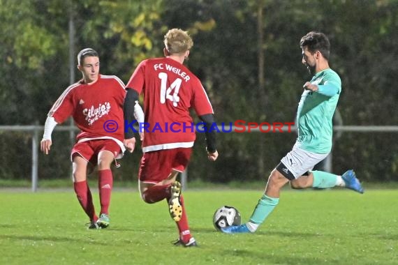 Kreisklasse A Sinsheim 22/23 Reserverunde FC Weiler 2 vs TSV Reichartshausen 2  (© Siegfried Lörz)