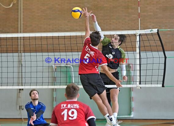 2022/23 Volleyball Herren Oberliga SG Helmstadt/Sinsheim vs TV Bühl 2 (© Siegfried Lörz)