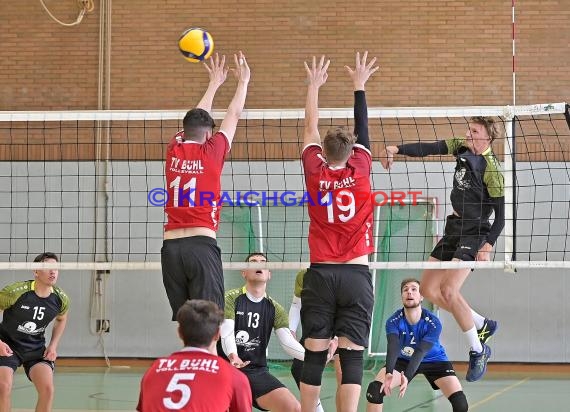 2022/23 Volleyball Herren Oberliga SG Helmstadt/Sinsheim vs TV Bühl 2 (© Siegfried Lörz)