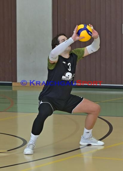 2022/23 Volleyball Herren Oberliga SG Helmstadt/Sinsheim vs TV Bühl 2 (© Siegfried Lörz)