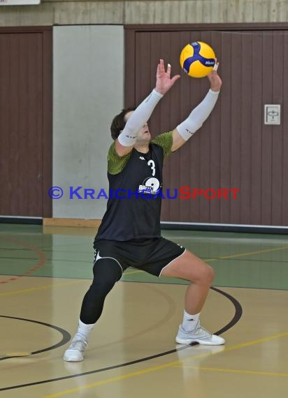 2022/23 Volleyball Herren Oberliga SG Helmstadt/Sinsheim vs TV Bühl 2 (© Siegfried Lörz)