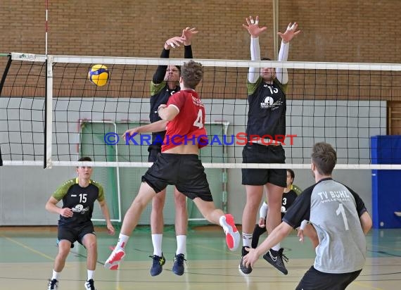 2022/23 Volleyball Herren Oberliga SG Helmstadt/Sinsheim vs TV Bühl 2 (© Siegfried Lörz)