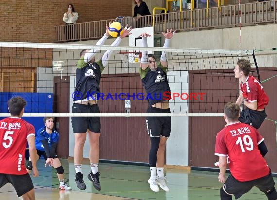 2022/23 Volleyball Herren Oberliga SG Helmstadt/Sinsheim vs TV Bühl 2 (© Siegfried Lörz)