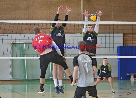 2022/23 Volleyball Herren Oberliga SG Helmstadt/Sinsheim vs TV Bühl 2 (© Siegfried Lörz)