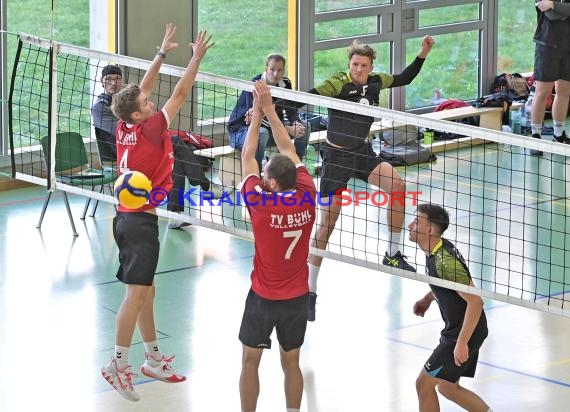 2022/23 Volleyball Herren Oberliga SG Helmstadt/Sinsheim vs TV Bühl 2 (© Siegfried Lörz)