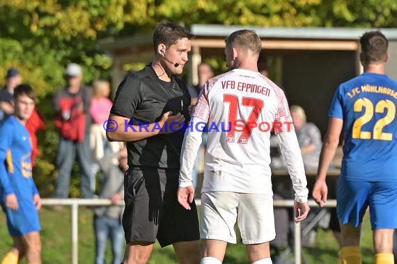 Saison 22/23 Verbandsliga Baden 1. FC Mühlhausen vs VfB Eppingen (© Siegfried Lörz)