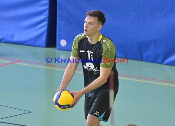 2022/23 Volleyball Herren Oberliga SG Helmstadt/Sinsheim vs TV Bühl 2 (© Siegfried Lörz)