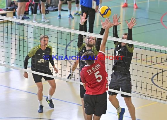 2022/23 Volleyball Herren Oberliga SG Helmstadt/Sinsheim vs TV Bühl 2 (© Siegfried Lörz)