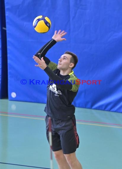 2022/23 Volleyball Herren Oberliga SG Helmstadt/Sinsheim vs TV Bühl 2 (© Siegfried Lörz)