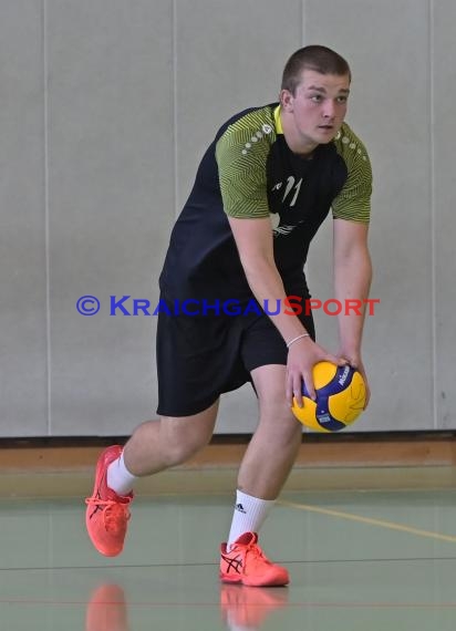 2022/23 Volleyball Herren Oberliga SG Helmstadt/Sinsheim vs TV Bühl 2 (© Siegfried Lörz)