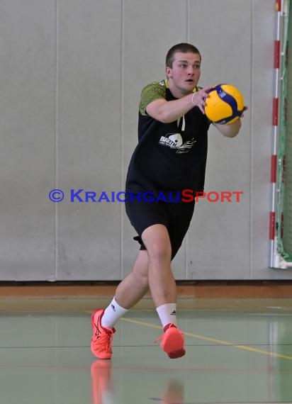 2022/23 Volleyball Herren Oberliga SG Helmstadt/Sinsheim vs TV Bühl 2 (© Siegfried Lörz)