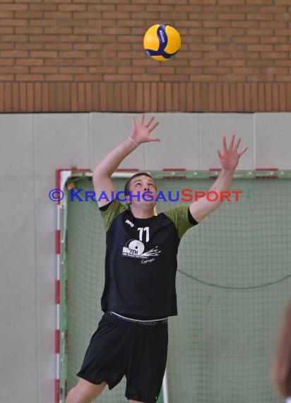 2022/23 Volleyball Herren Oberliga SG Helmstadt/Sinsheim vs TV Bühl 2 (© Siegfried Lörz)