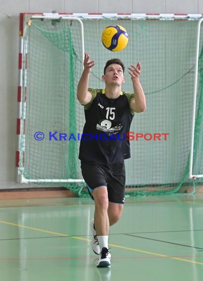 2022/23 Volleyball Herren Oberliga SG Helmstadt/Sinsheim vs TV Bühl 2 (© Siegfried Lörz)