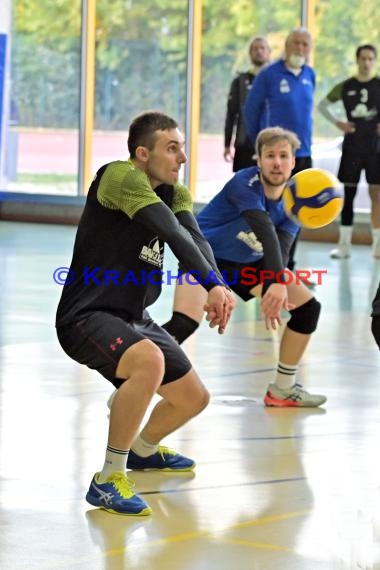 2022/23 Volleyball Herren Oberliga SG Helmstadt/Sinsheim vs TV Bühl 2 (© Siegfried Lörz)